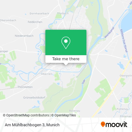 Am Mühlbachbogen 3 map