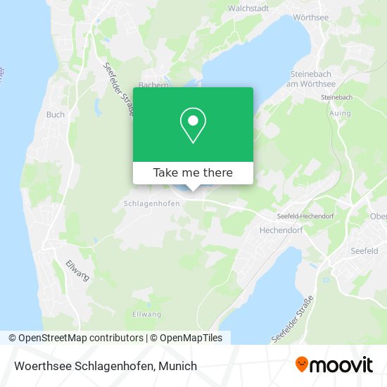 Woerthsee Schlagenhofen map