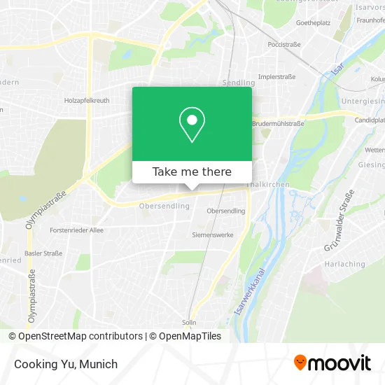 Карта Cooking Yu