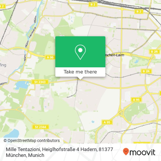 Mille Tentazioni, Heiglhofstraße 4 Hadern, 81377 München map