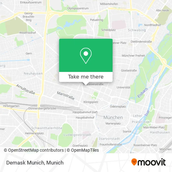 Карта Demask Munich