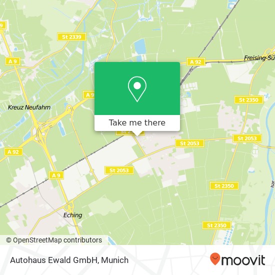 Autohaus Ewald GmbH map