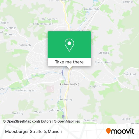 Moosburger Straße 6 map