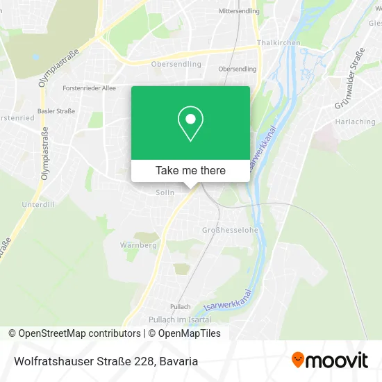Карта Wolfratshauser Straße 228