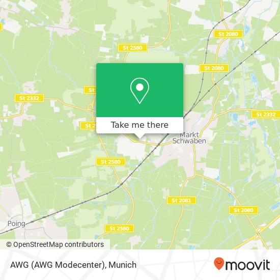 AWG (AWG Modecenter) map