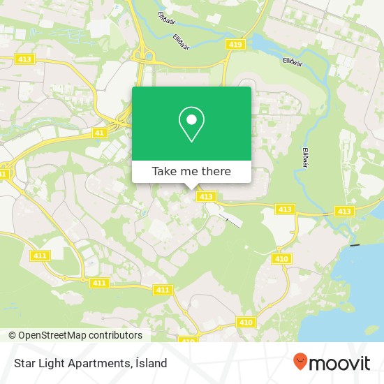 Star Light Apartments map