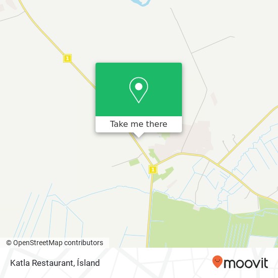 Katla Restaurant map