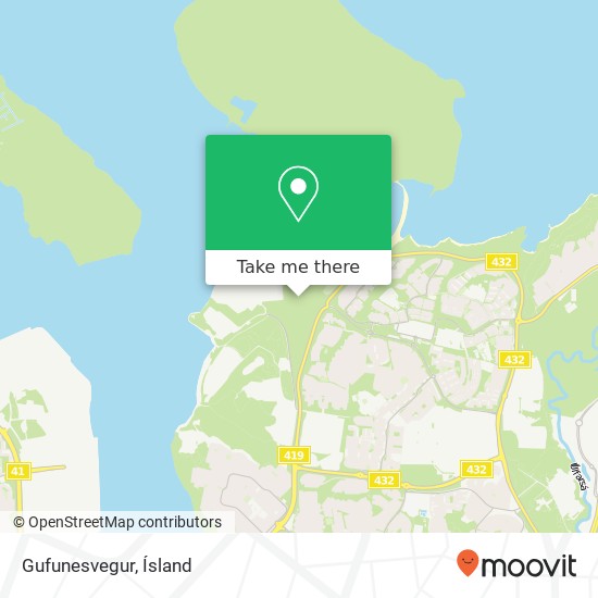 Gufunesvegur map