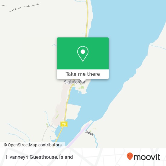 Hvanneyri Guesthouse map