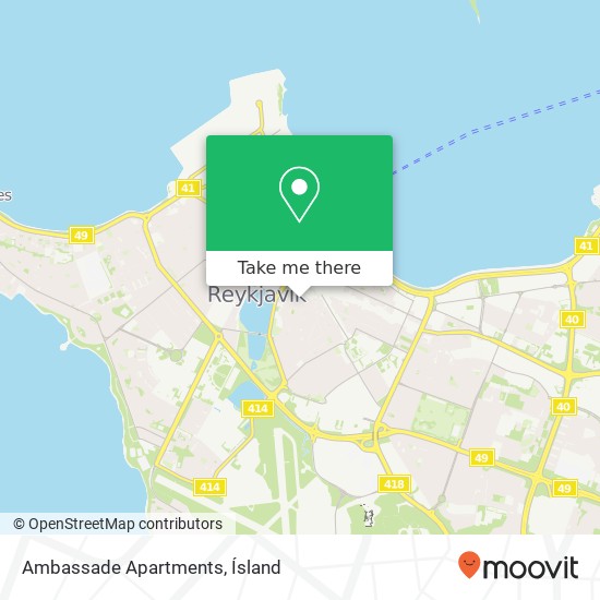 Ambassade Apartments map