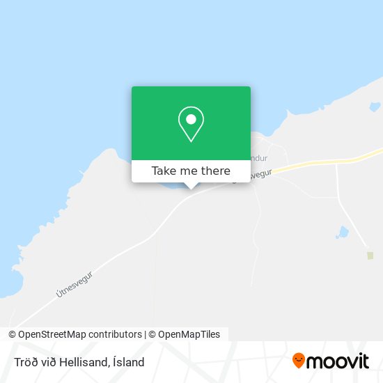 Tröð við Hellisand map
