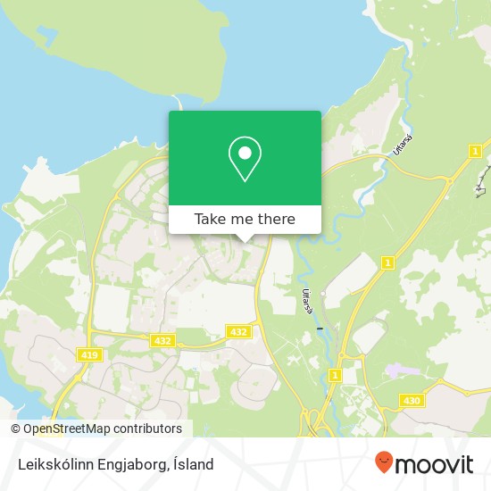Leikskólinn Engjaborg map