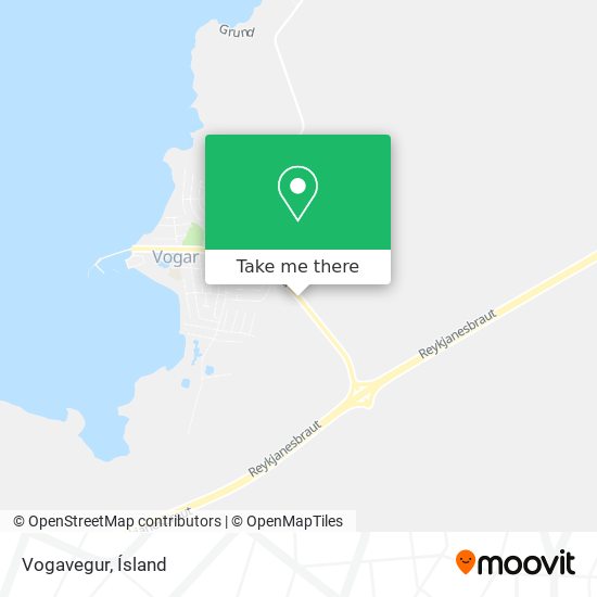 Mapa Vogavegur