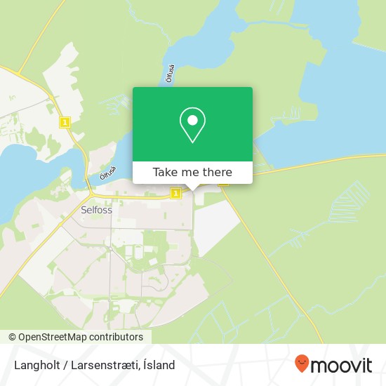 Langholt / Larsenstræti map