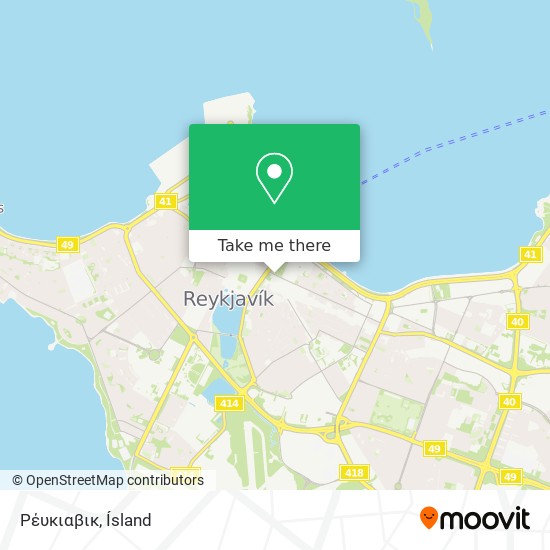 Ρέυκιαβικ map