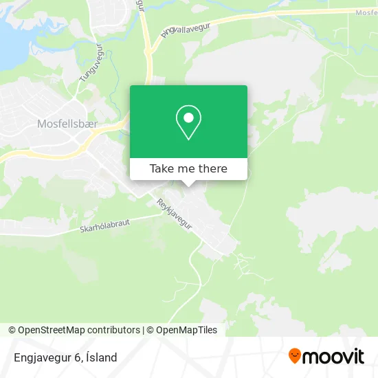 Engjavegur 6 map