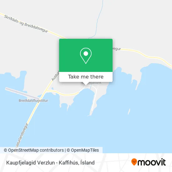 Kaupfjelagid Verzlun - Kaffihús map