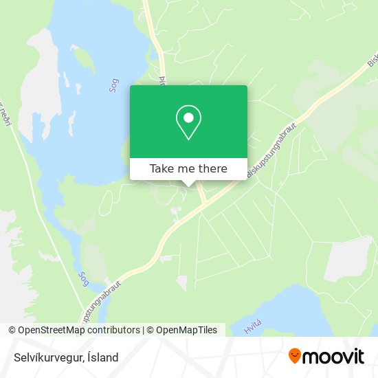 Selvíkurvegur map