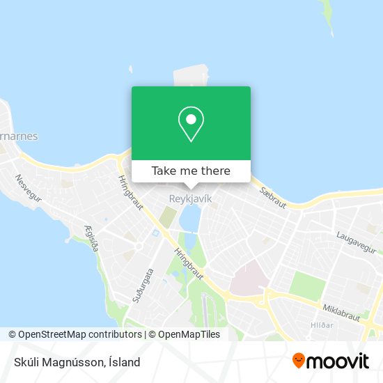 Mapa Skúli Magnússon