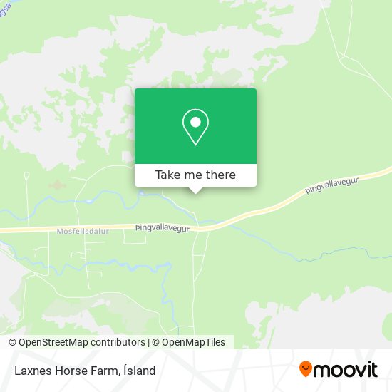 Mapa Laxnes Horse Farm