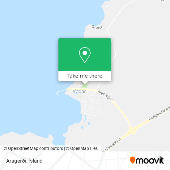 Aragerði map