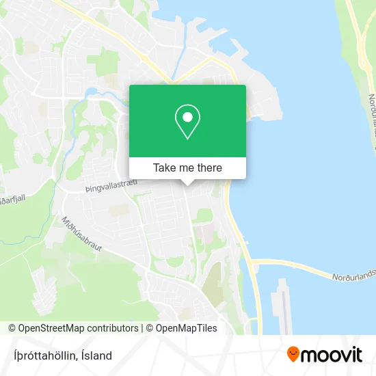 Íþróttahöllin map