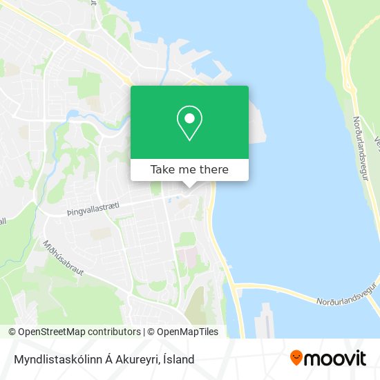 Myndlistaskólinn Á Akureyri map