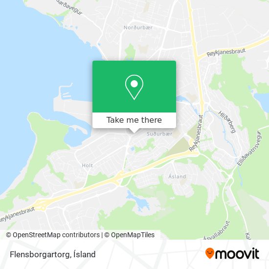 Flensborgartorg map