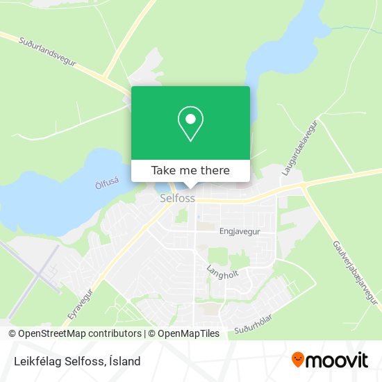 Leikfélag Selfoss map