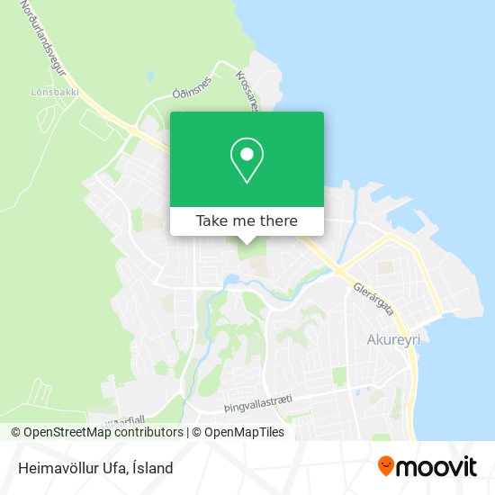 Heimavöllur Ufa map