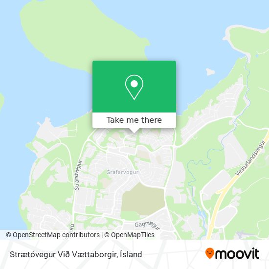 Strætóvegur Við Vættaborgir map
