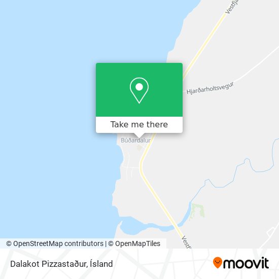 Mapa Dalakot Pizzastaður