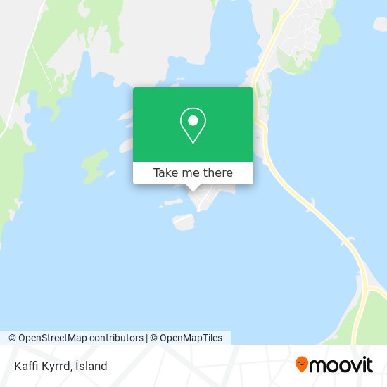 Mapa Kaffi Kyrrd
