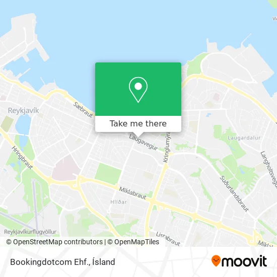 Bookingdotcom Ehf. map