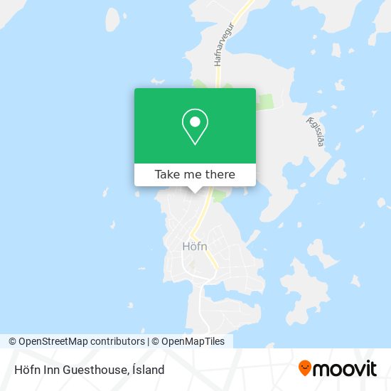 Höfn Inn Guesthouse map