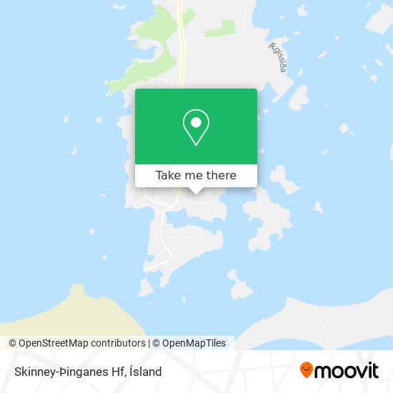 Skinney-Þinganes Hf map