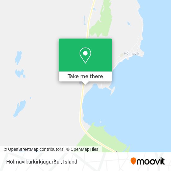 Mapa Hólmavíkurkirkjugarður