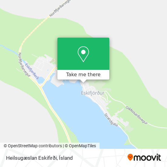 Mapa Heilsugæslan Eskifirði