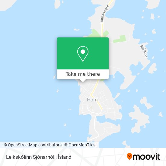 Mapa Leikskólinn Sjónarhóll