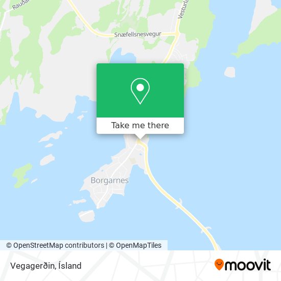 Vegagerðin map