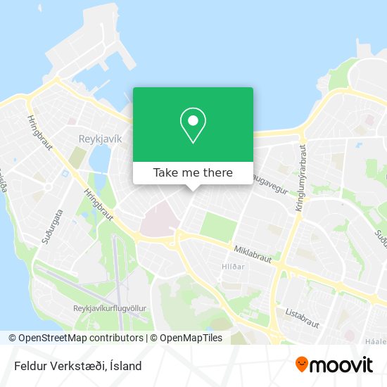 Feldur Verkstæði map