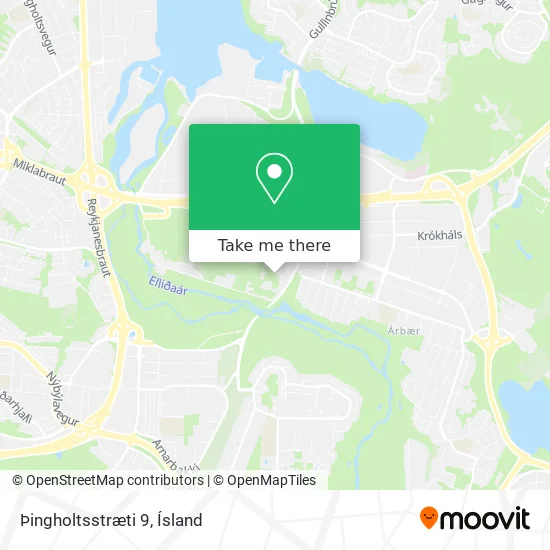 Þingholtsstræti 9 map