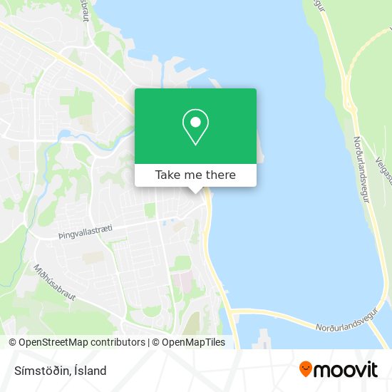 Símstöðin map