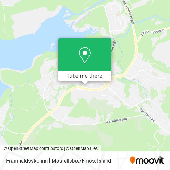 Framhaldsskólinn Í Mosfellsbæ / Fmos map