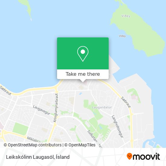 Mapa Leikskólinn Laugasól