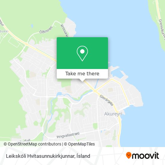 Mapa Leikskóli Hvítasunnukirkjunnar