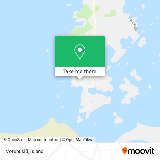 Vöruhúsið map