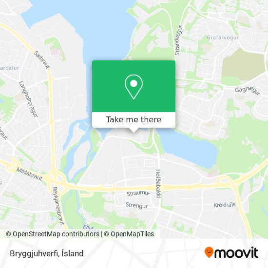Bryggjuhverfi map