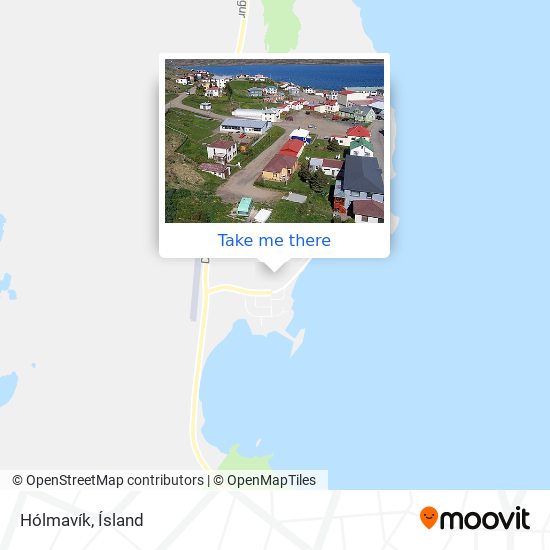 Hólmavík map