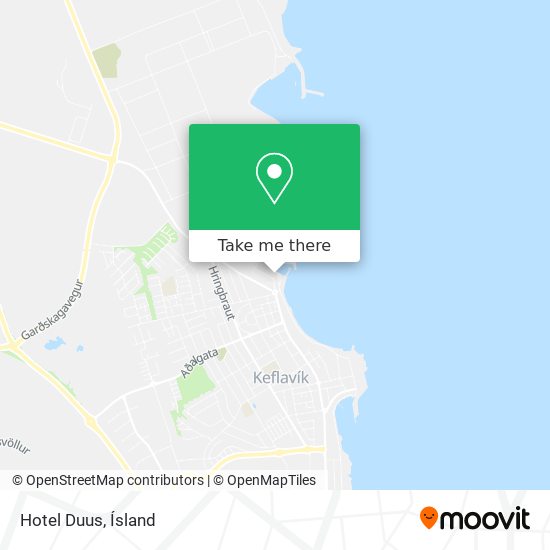 Hotel Duus map